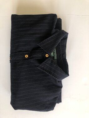 Lauren Ralph Lauren Navy Striped Shirt, 2XL